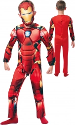 Déguisement enfant MARVEL Iron Man 122–128 cm (7–8 ans) avec masque