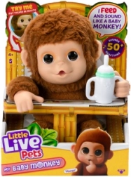 Little Live Pets petit singe interactif Mango
