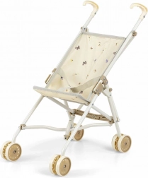 poussette pour poupées Milly Mally Julia Nature, pliante type canne