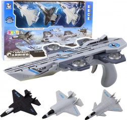 Pistolet lance-avions 3-en-1 avec lumières et sons