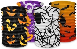 Lampion cylindre Halloween 15x15 cm