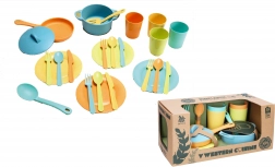 Vaisselle de cuisine en bioplastique pour enfants