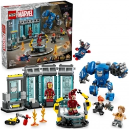 lego marvel laboratoire d'iron man : l'armurerie 76315