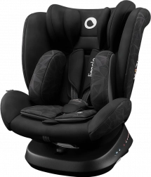 Siège auto Bastiaan One Isofix 0–36 kg de Lionelo – Black onyx