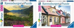 Set de deux puzzles 2 × 1000 pièces RAVENSBURGER