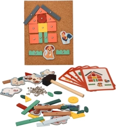 Planche en liège à clouer - Aventure à la ferme