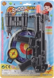 Pistolet-mitrailleur pour enfants avec jumelles et boussole