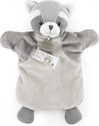 Marionnette en peluche raton laveur 25 cm