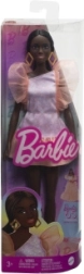 Barbie mannequin – poupée en robe rose avec manches bouffantes