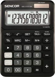 Calculatrice de bureau SEC avec écran LCD 12 chiffres