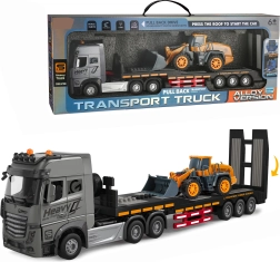 Camion en métal pour le transport de voitures avec chargeur 1:24