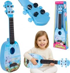 grande guitare pour enfants colorée