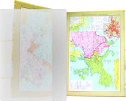 Oxybag protège-atlas du monde en polypropylène