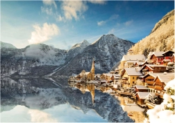 Educa Puzzle Hiver à Hallstatt 1500 pièces