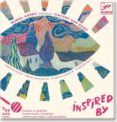 DJECO Images à gratter : Vincent Van Gogh