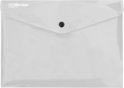 Pochette à bouton-pression A4 eCollection transparente