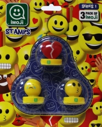 Imoji set de tampons 3 pcs – émoticônes