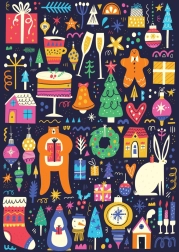 Puzzle Vacances d’hiver 1000 pièces Yazz