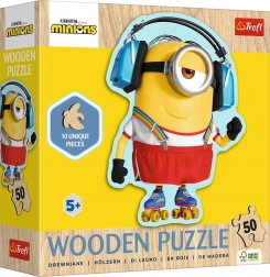 puzzle en bois 50 pièces MINIONS / MOI, MOCHE ET MÉCHANT 4