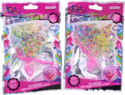 Élastiques avec outil pour fabriquer des bracelets, 150 pcs