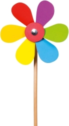 moulin à vent en bois fleur