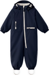 Combinaison enfant mi-saison Leokid Ulli navy fin, taille 116 (6–7 ans)