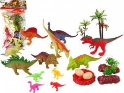 Set de dinosaures avec accessoires