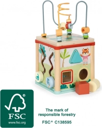 Coffret d’activités en bois Jungle amis small foot