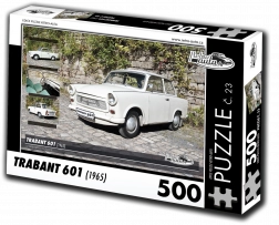 Puzzle Voitures rétro Trabant 601 (1965) – 500 pièces
