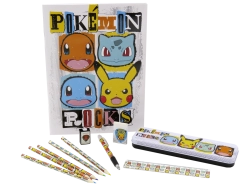 Set scolaire Pokémon avec trousse