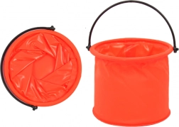 Seau multifonction pliant PVC orange