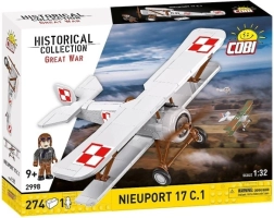 Maquette de l’avion Nieuport 17 C.1 – biplan historique aux couleurs polonaises (1:32)