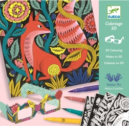 Forêt fantastique avec effets 3D Djeco