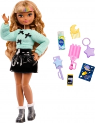 barbie dream besties zia – poupée mode avec accessoires de coiffure