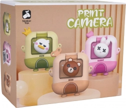 Appareil photo pour enfants avec impression thermique instantanée Ourson
