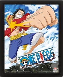 Tableau 3D One Piece Gum Gum Pistol