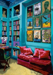 Puzzle La pièce avec le canapé rouge 1000 pièces