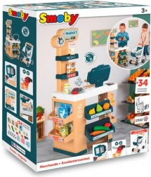 Supermarché pour enfants avec caisse enregistreuse électronique