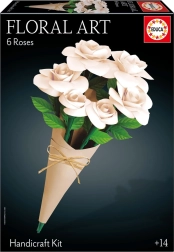 Educa puzzle 3D Floral Art – roses blanches