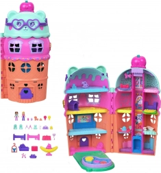 Polly Pocket Maison glacée avec piscine
