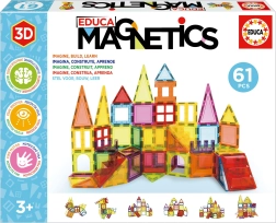 EDUCA Magnetics jeu de construction magnétique 61 pièces