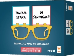 Twoja stara w stringach – jeu de cartes de déduction pour soirées REBEL