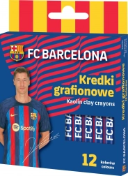 Crayons de cire FC BARCELONA ASTRA, 12 pcs