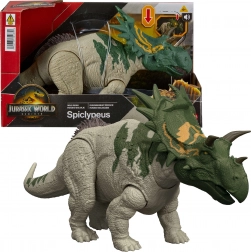 Jurassic World Renaissance figurine dinosaure Spiclypeus 30 cm avec sons