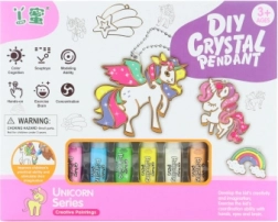 Kit créatif – fabrication et peinture de porte-clés licornes