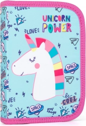 Trousse 1 étage, 2 rabats, vide Unicorn iconic