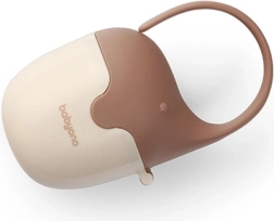 BabyOno étui pour tétine avec éléphant, beige