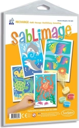 Sentosphere Sablimage images en sable poissons et dauphins - 1 pièce