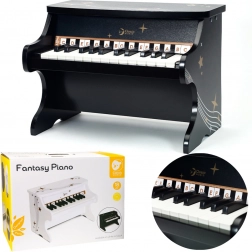 Piano pour enfants Classic World – noir en bois