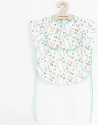 Bavoir-tablier pour bébé New Baby 42 × 35 vert